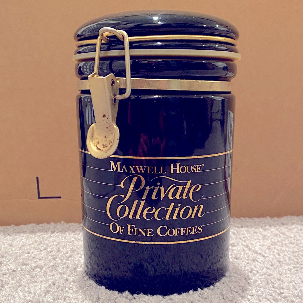 Vintage Maxwell House Coffee Canister